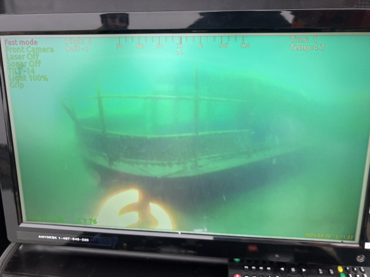 Unterwassersuche mit Sonar